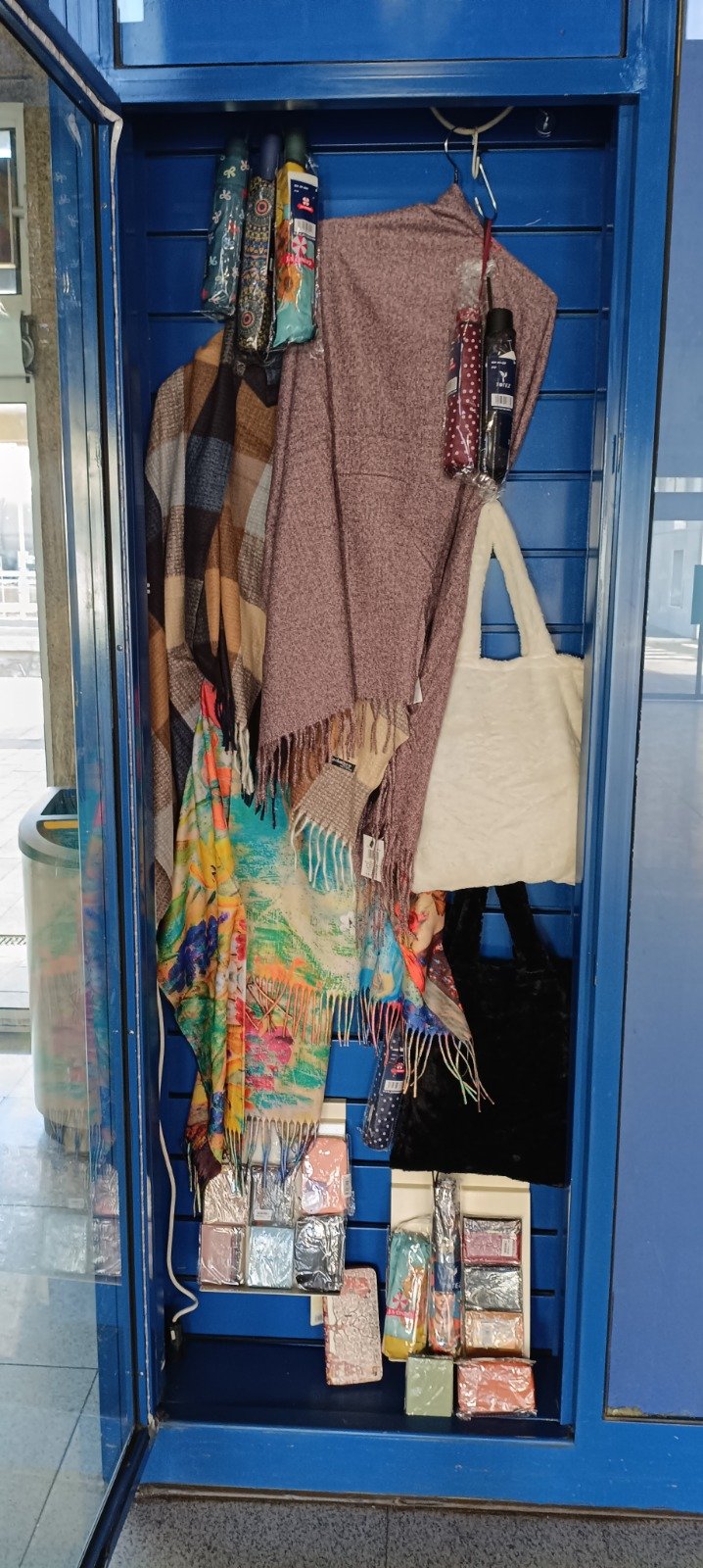 Bufandas, bolsos y artículos de viaje